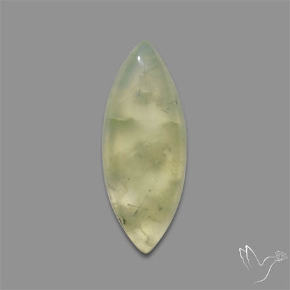 Gemmy Prehnite Cabochon Mint Green