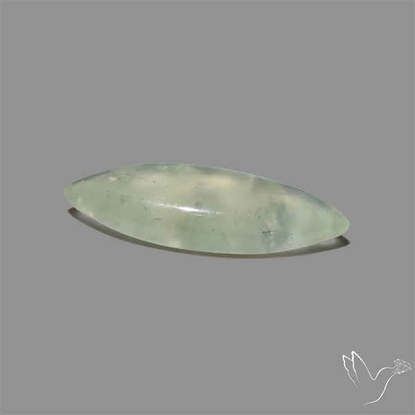 Gemmy Prehnite Cabochon Mint Green