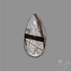 Black Tourmalinated Quartz Cabochon