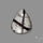 Black Tourmalinated Quartz Cabochon