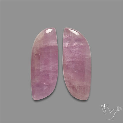 Pink Kunzite Pair