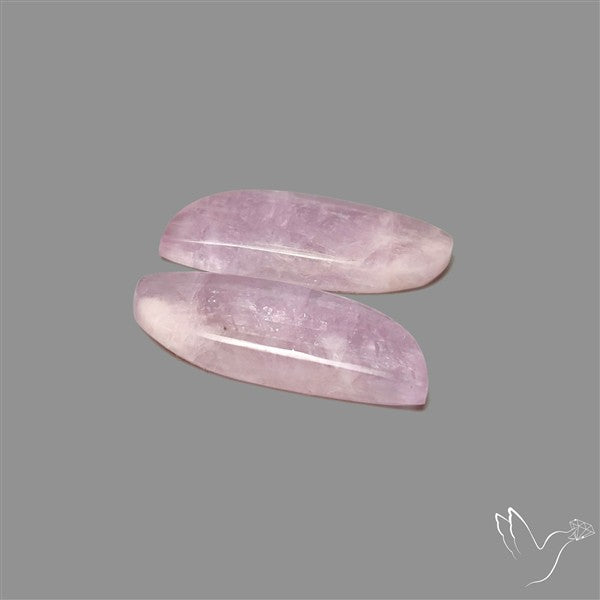 Pink Kunzite Pair