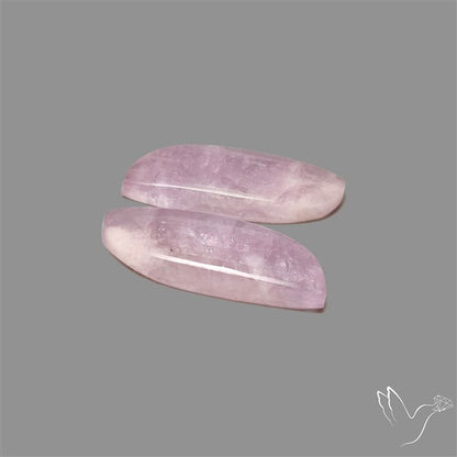 Pink Kunzite Pair