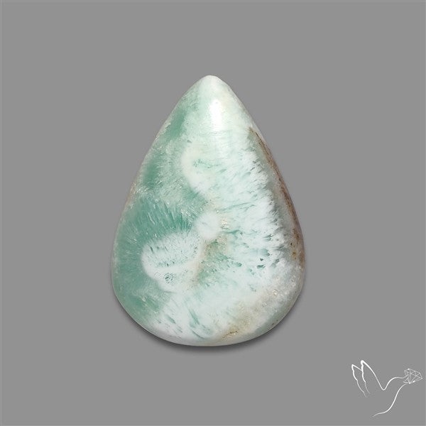 Blue Aragonite Cabochon