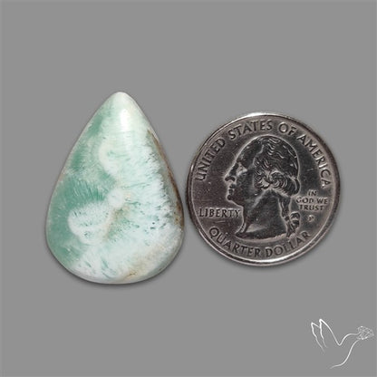 Blue Aragonite Cabochon