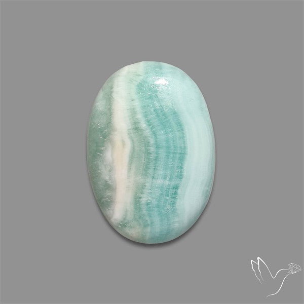 Blue Aragonite Cabochon
