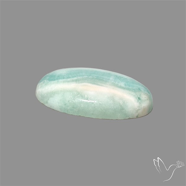 Blue Aragonite Cabochon