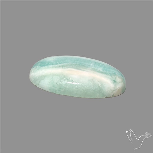 Blue Aragonite Cabochon