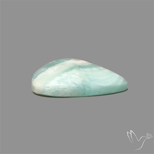 Blue Aragonite Cabochon