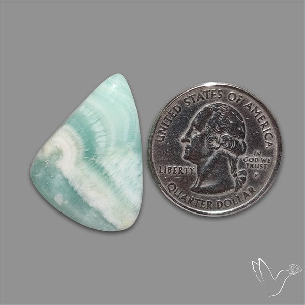Blue Aragonite Cabochon