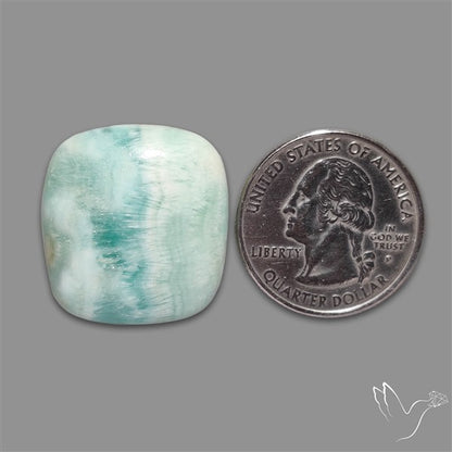 Blue Aragonite Cabochon