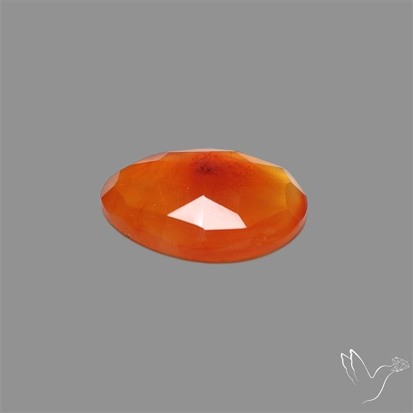 Rose Cut Carnelian Agate