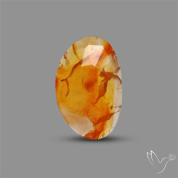 Rose Cut Carnelian Agate
