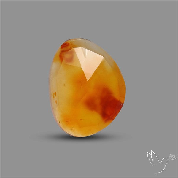 Rose Cut Carnelian Agate