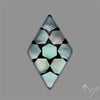 Artistic Mother Of Pearl Inlay Black Onyx With Quartz Doublet