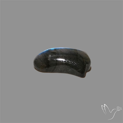 Deep Blue Labradorite Ghost Carving