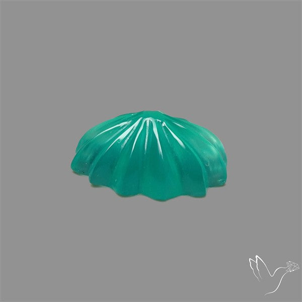 Gemmy Chrome Chalcedony Handcarved