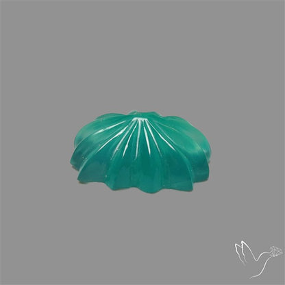 Gemmy Chrome Chalcedony Handcarved