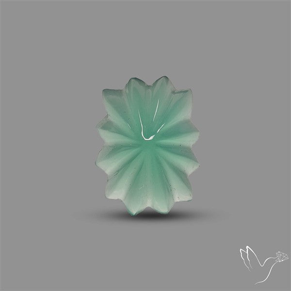 Gemmy Chrome Chalcedony Handcarved