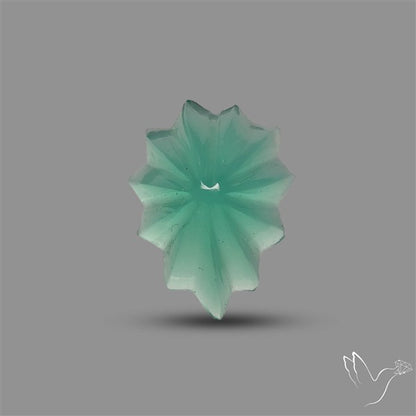 Gemmy Chrome Chalcedony Handcarved