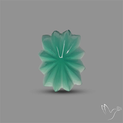 Gemmy Chrome Chalcedony Handcarved