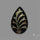Crushed Opal Inlay Black Onyx With Quartz Doublet Flower pot inlay