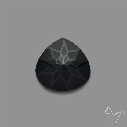 Black Spinel Precision Cut Handcarved
