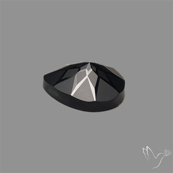 Black Spinel Precision Cut Handcarved