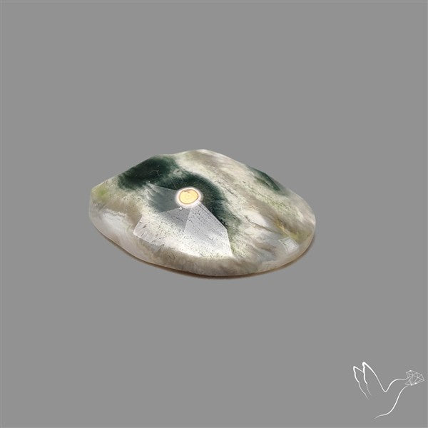 Rose Cut Orbicular Ocean Jasper