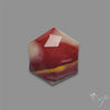 Rose Cut Mookaite Hexagon