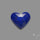 Rose Cut Lapis Lazuli Heart