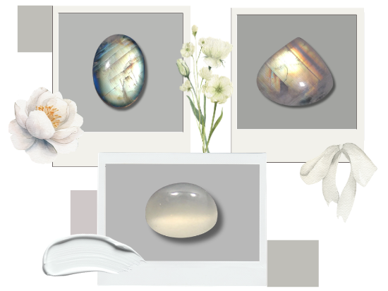 White Gemstones mobile