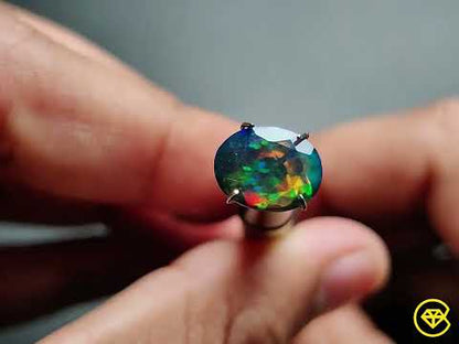 Opal,Black Opal,Treated Opal,Ethiopian Opal