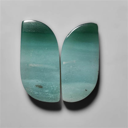 Bicolor Green Aventurine Pair