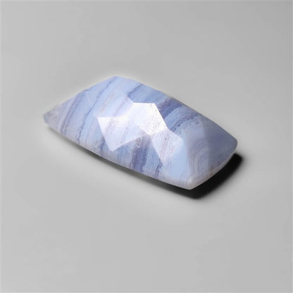 Faceted Blue Lace Agate