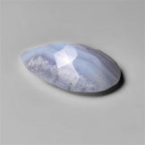 Faceted Blue Lace Agate