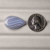 Faceted Blue Lace Agate