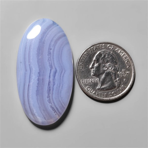 Blue Lace Agate Cabochon