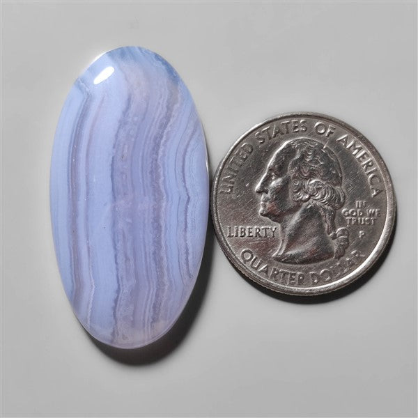 Blue Lace Agate Cabochon