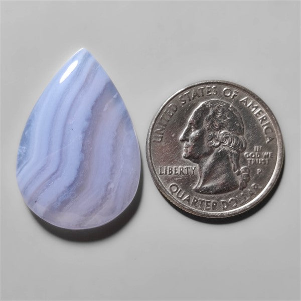 Blue Lace Agate Cabochon