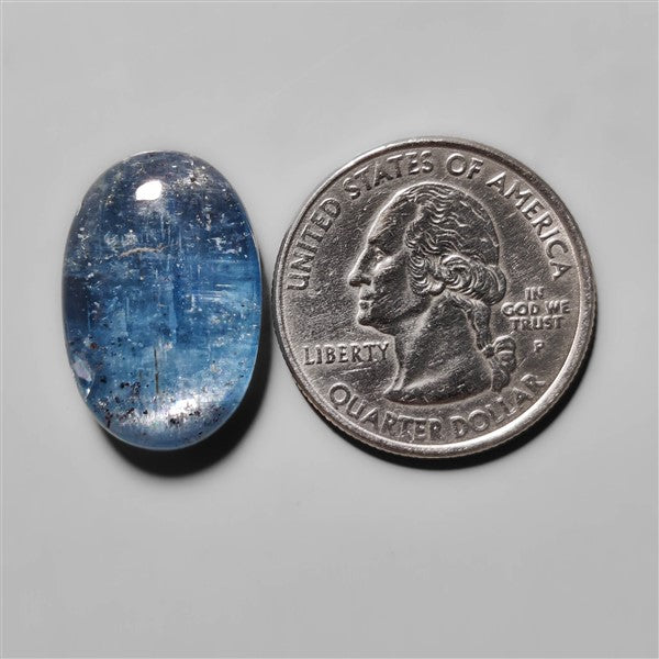 Paraiba Blue Kyanite Cabochon
