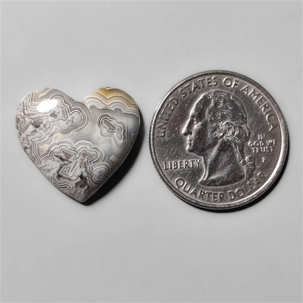 Crazylace Agate Heart Carving