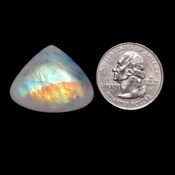 Rainbow Moonstone Cabohcon