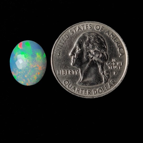 AAA Faceted Ethiopian Welo Opal