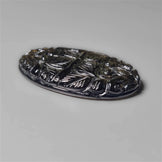 Goldsheen Obsidian Mughal Carving