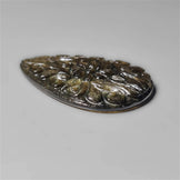 Goldsheen Obsidian Mughal Carving