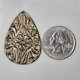 Goldsheen Obsidian Mughal Carving