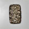 Goldsheen Obsidian Mughal Carving