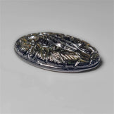 Goldsheen Obsidian Mughal Carving
