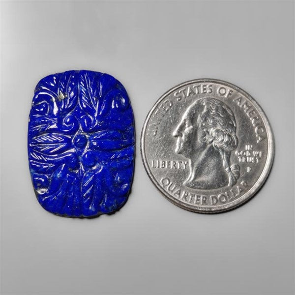 Lapis Lazuli Mughal Carving